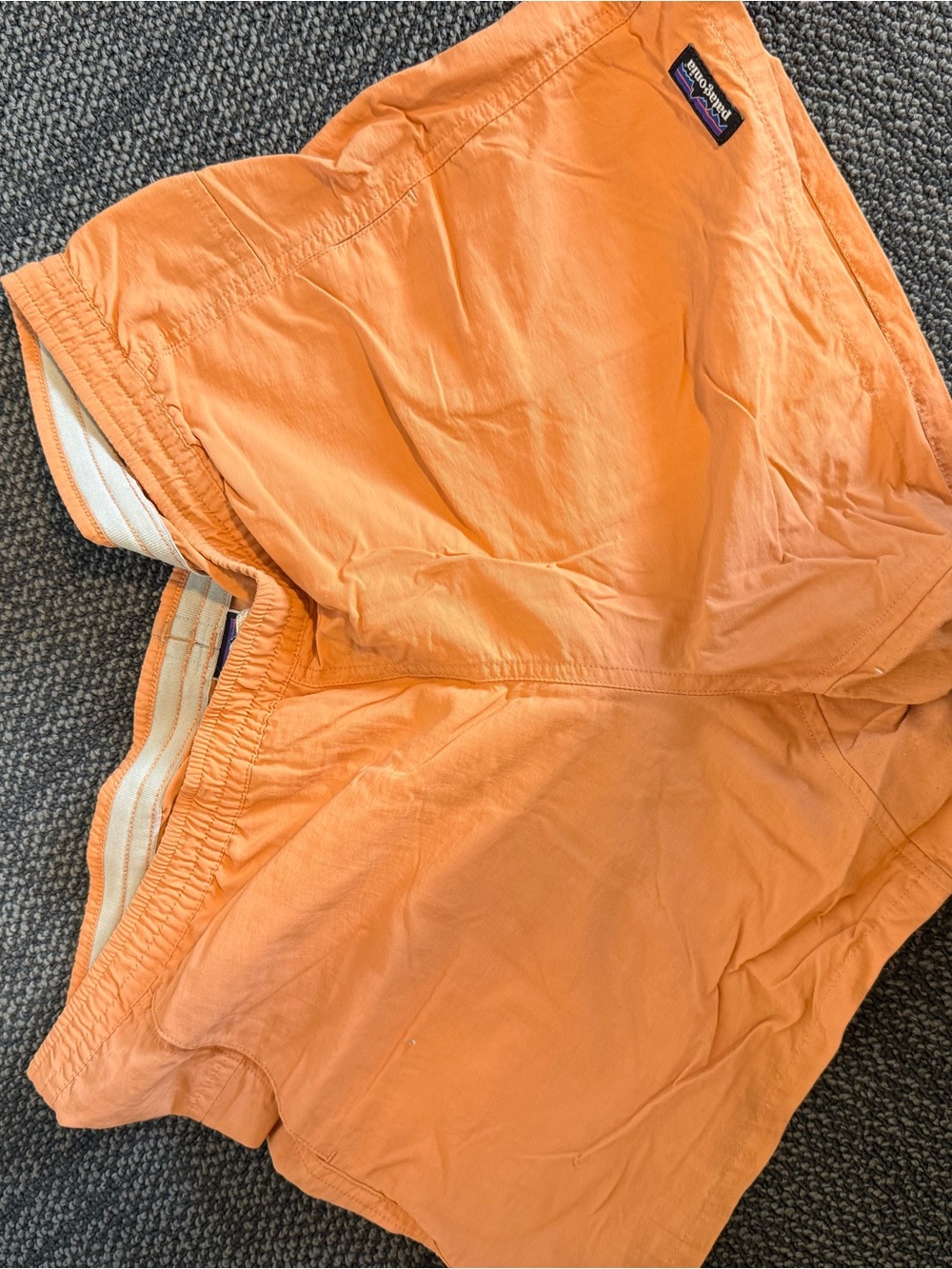 Patagonia Women’s Baggies Light Orange Shorts